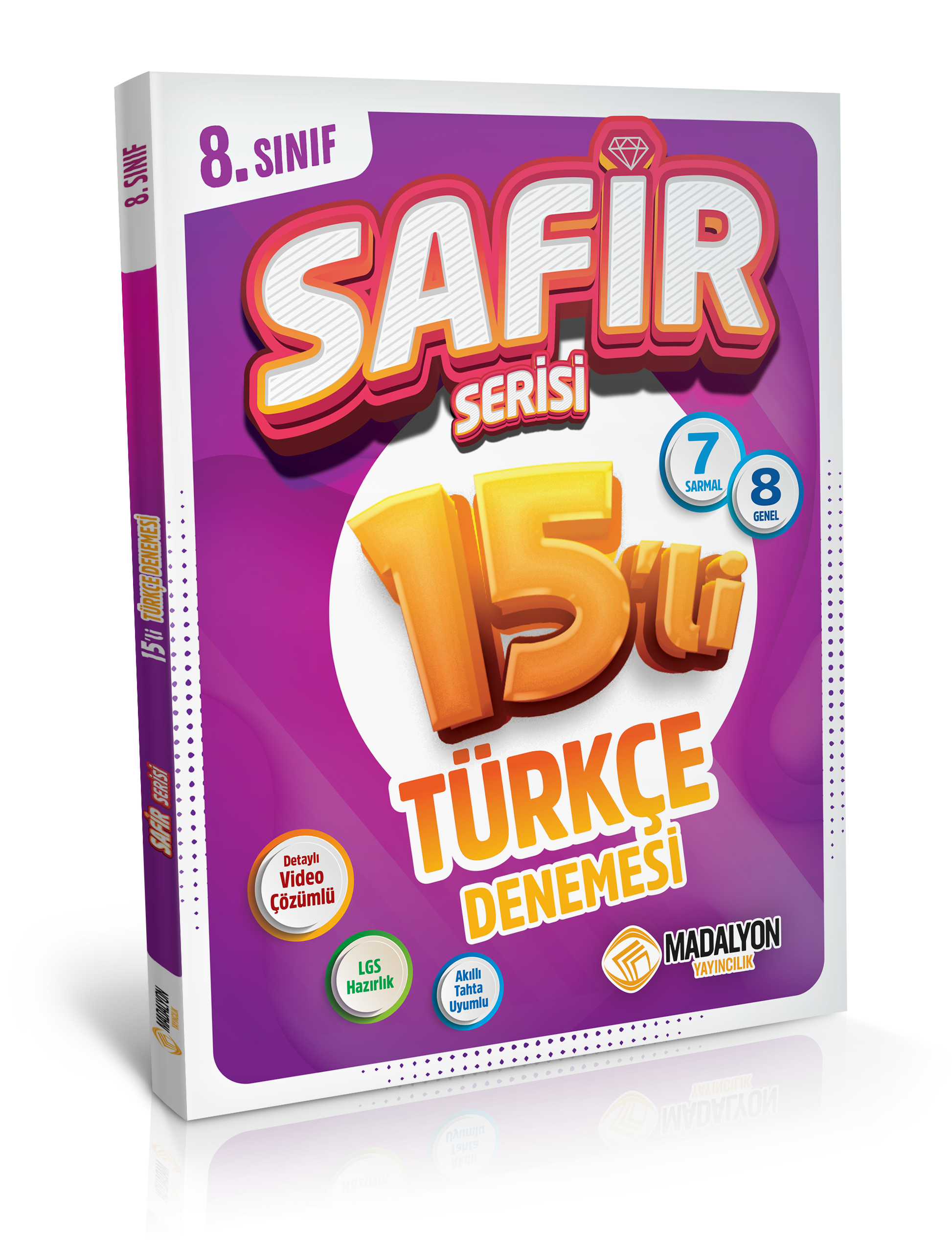Safir 8. Sınıf 15'li Türkçe Deneme 2025 | 365 Gün Yayıncılık